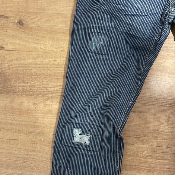 BNWT Hurley Size 24/00 striped jeans - Picture 2 of 4